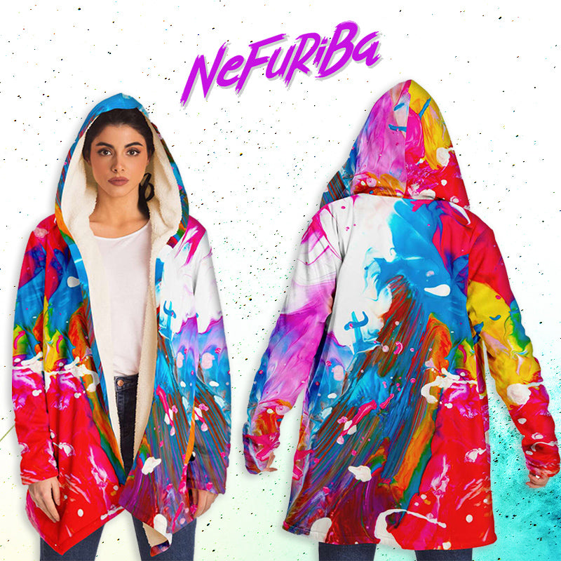 Color Splashed Cloak